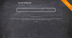 Desktop Screenshot of my-sms-backup.com